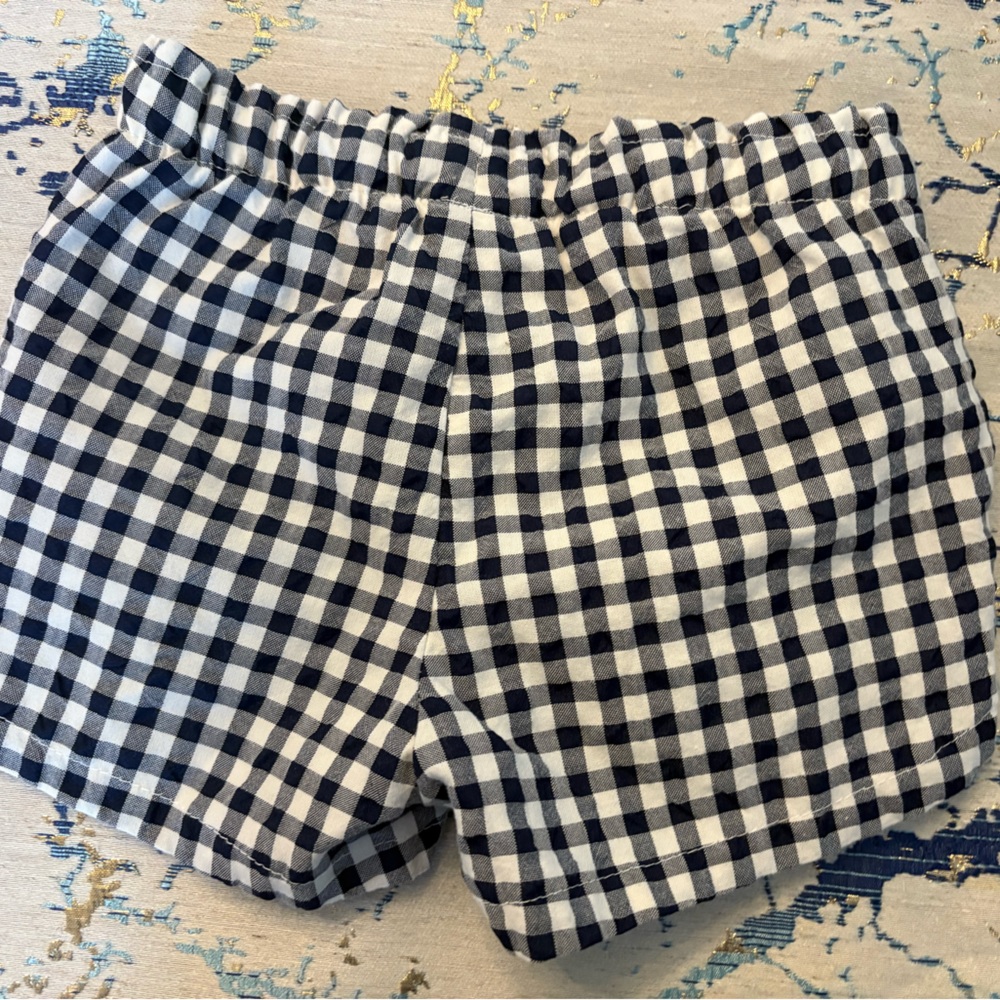 Cat and jack. Checkered shorts